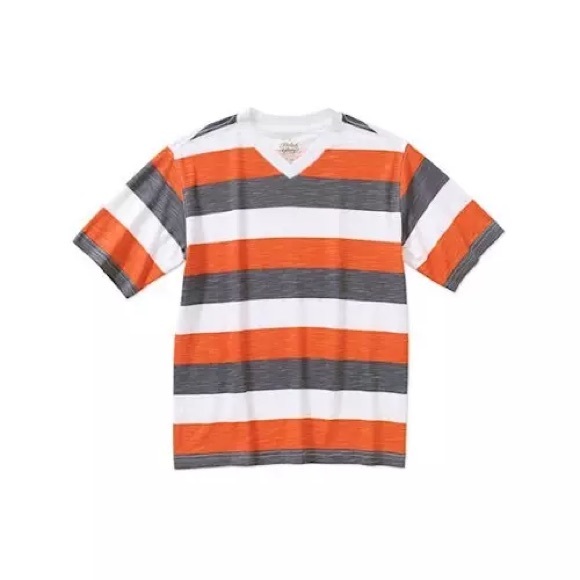COPY - 💥2/$10 Faded Glory Striped Boy Shirt💥 - Picture 1 of 3